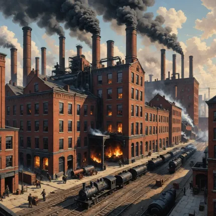 Индустриальная революция: как изменила быт и города